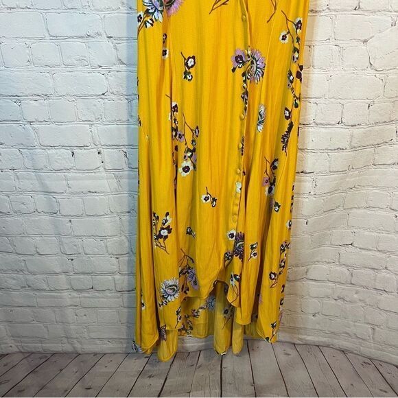 Free People Lost In You Floral Maxi Dress size medium - Picture 3 of 8